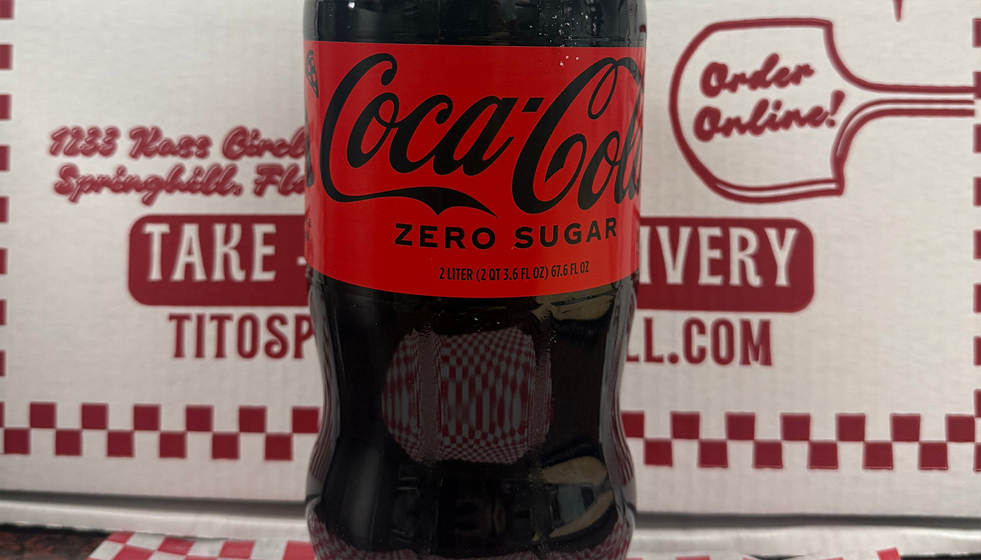 2 LITER COKE ZERO image