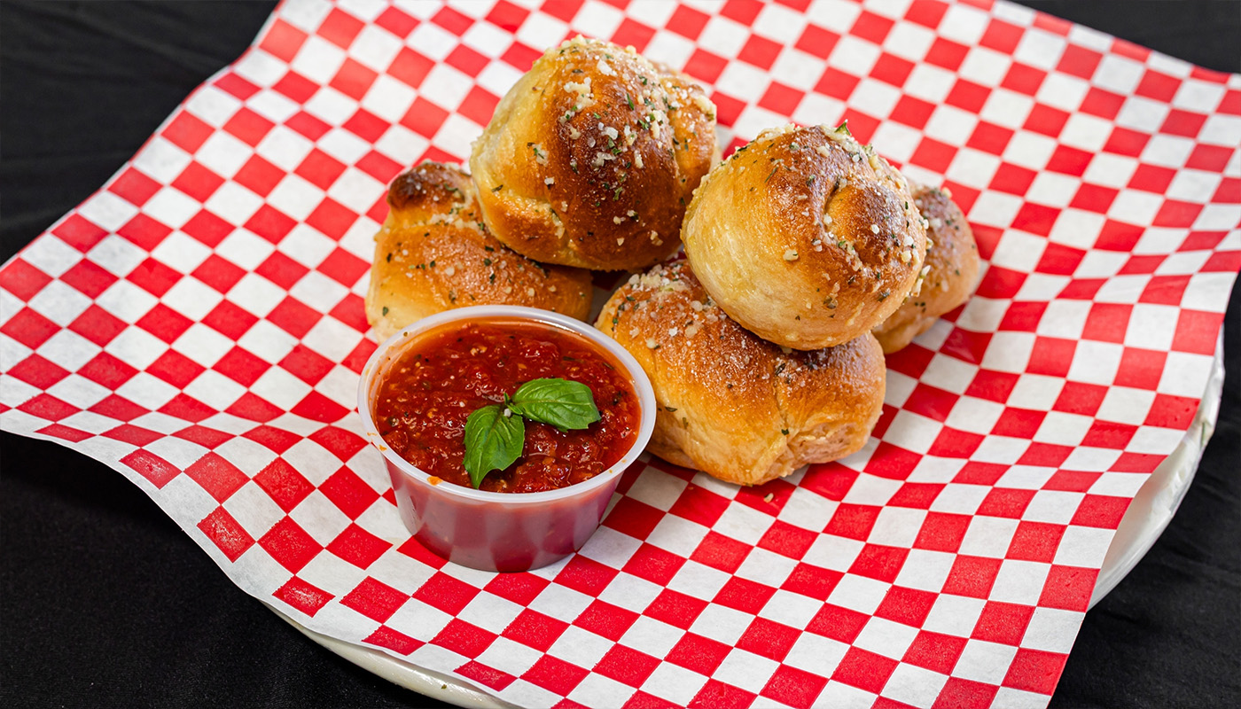 HALF DOZEN GARLIC KNOTS image