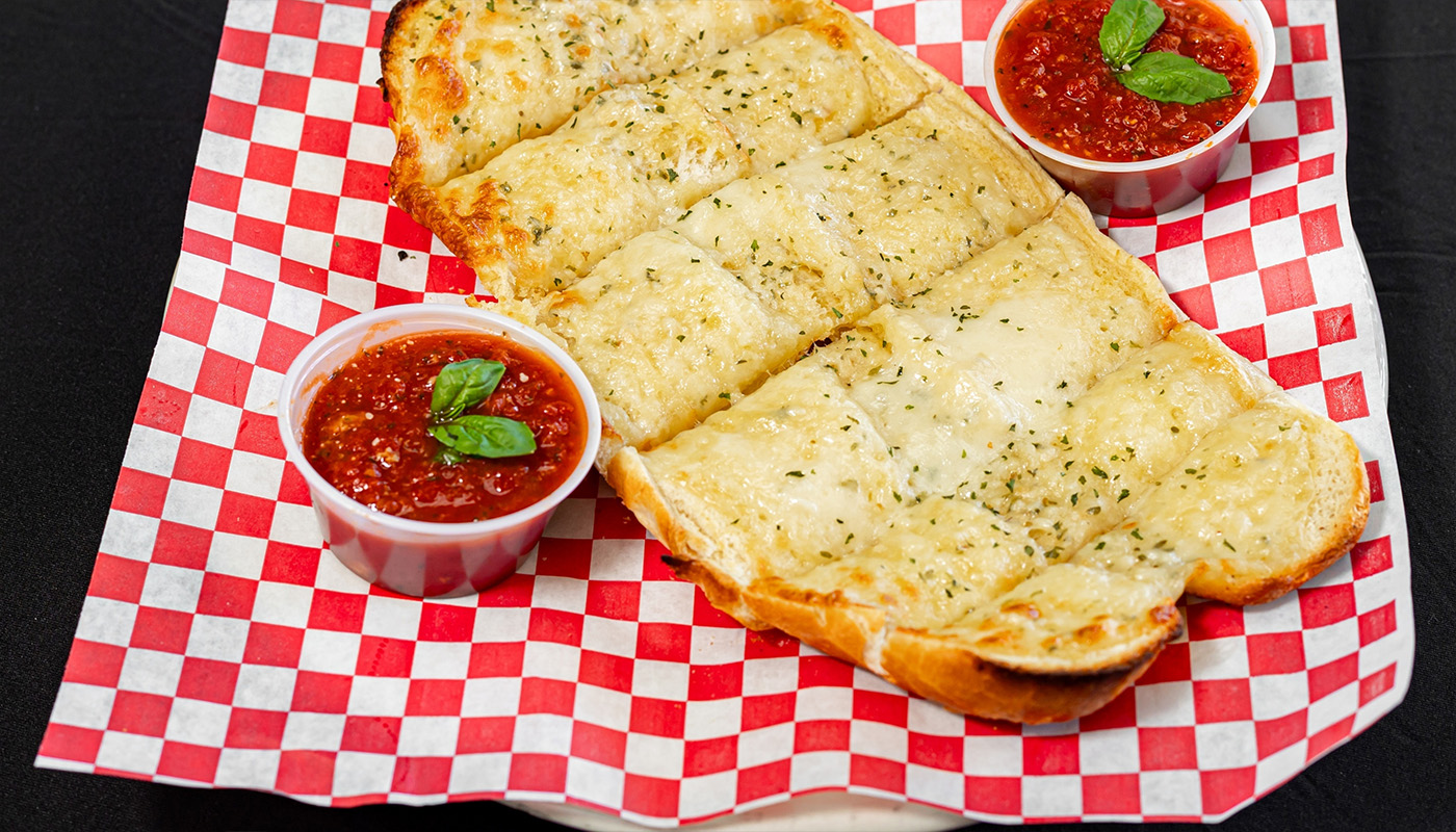 GARLIC BREAD WITH CHEESE image